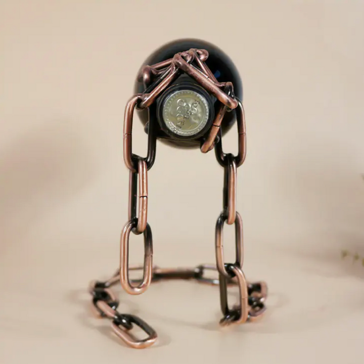 Chain Wine Bottle Holder